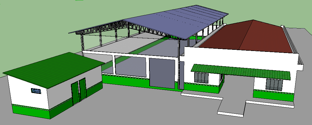 Projeto aprovado para 2020, ampliação da sede.